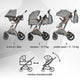 Carucior ultracompact 3in1 Coccolle Ravello Moonlit grey