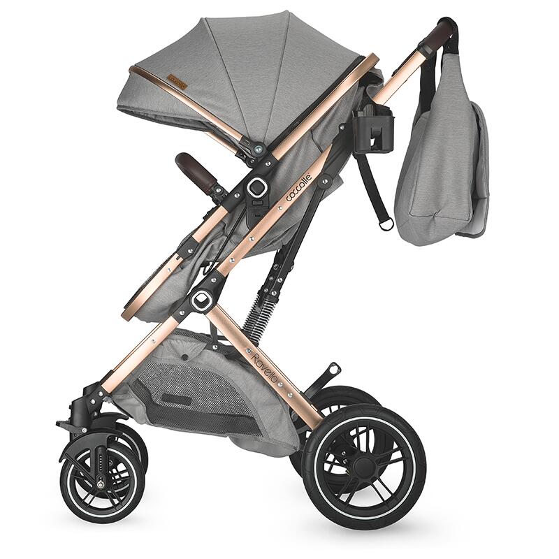 Carucior ultracompact 3in1 Coccolle Ravello Moonlit grey - gogobaby.ro