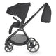 Carucior modular 4in1 Coccolle Lissia Anthracite cu Scoica auto iSize Coccolle Rilax Greystone si Baza isofix iSize Coccolle Rilax