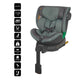 Scaun auto iSize 40-150 cm Coccolle Mago Greenstone