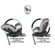 Scaun auto iSize 40-150 cm Coccolle Sidra Moonlit grey+Coccolle protectie bancheta auto mica