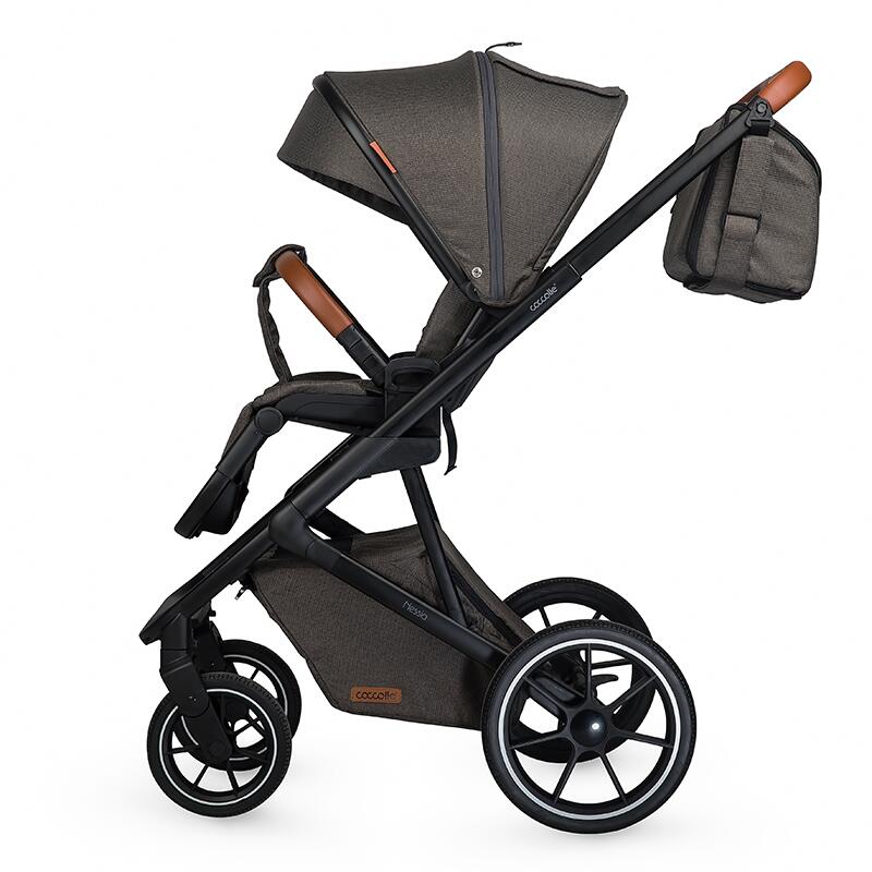 Sistem modular 3in1 Coccolle Nessia Anthracite + Scoica auto Coccolle Knox Anthracite - gogobaby.ro