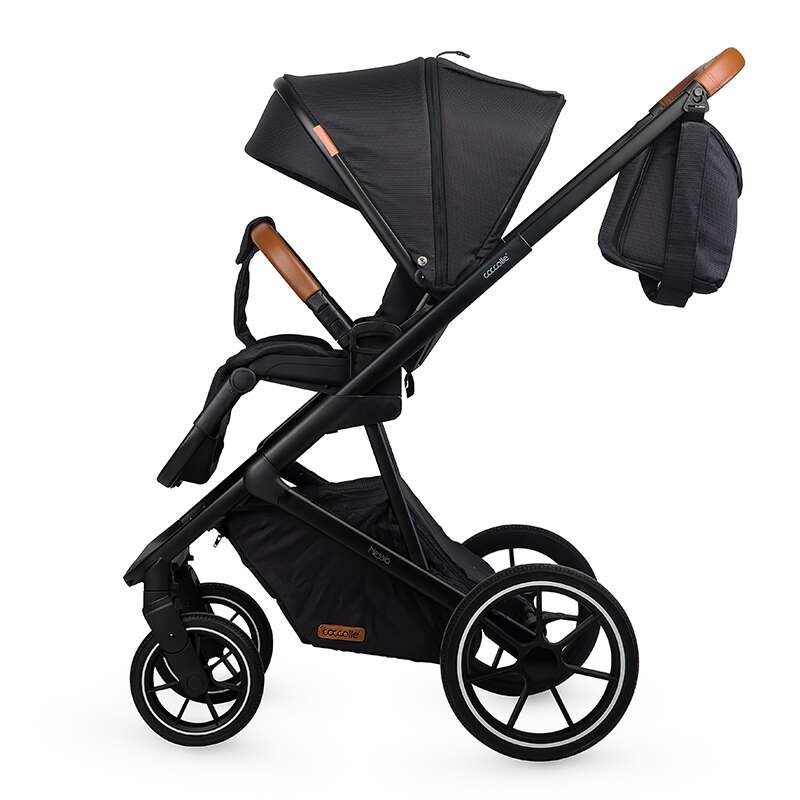 Carucior modular 2in1 Coccolle Nessia Diamond black - gogobaby.ro