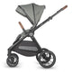 Sistem modular 4in1 Coccolle Aspen Moss Green cu Scoica auto iSize Coccolle Knox Black si Baza isofix iSize Coccolle Knox