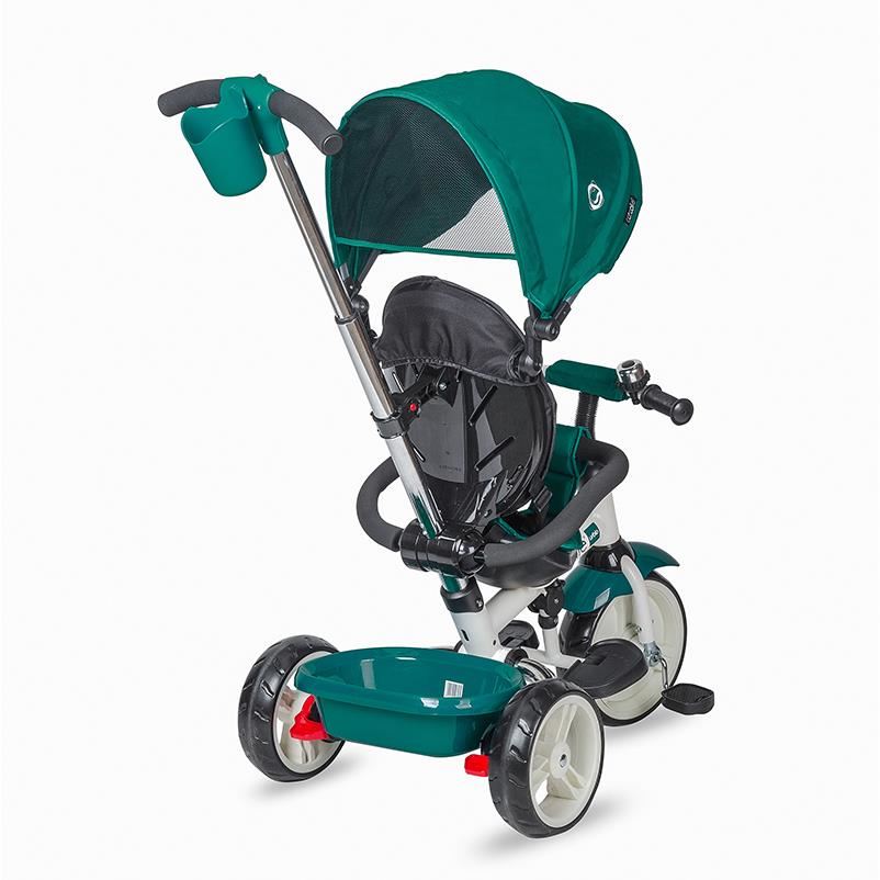 Tricicleta Coccolle Urbio Turquoise - gogobaby.ro
