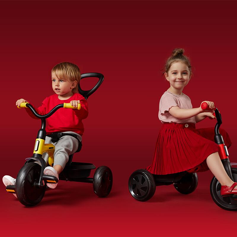 Tricicleta QPlay Ant Plus Albastru - gogobaby.ro