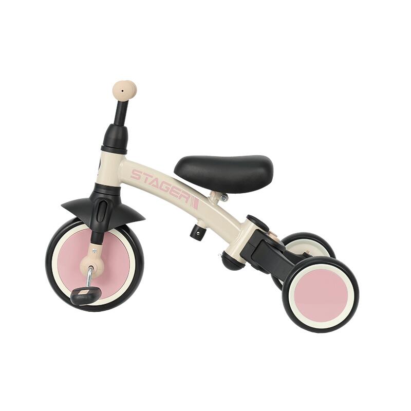 Tricicleta evolutiva pliabila Qplay STAGER Roz