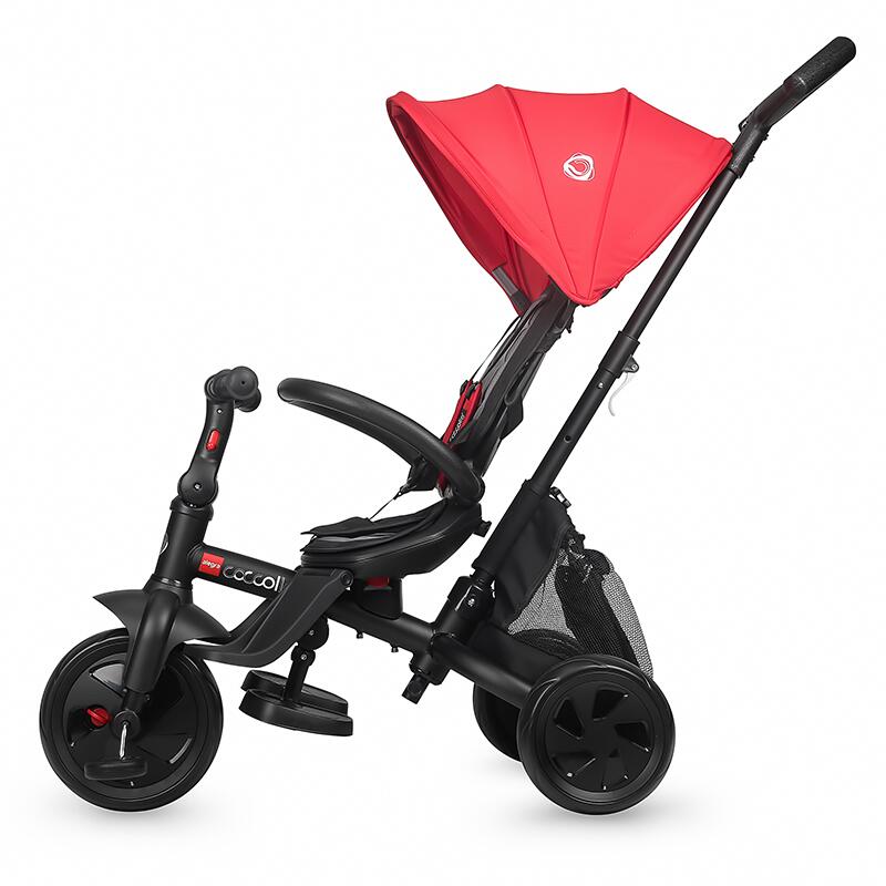 Tricicleta multifunctionala Coccolle Alegra Chili pepper - gogobaby.ro