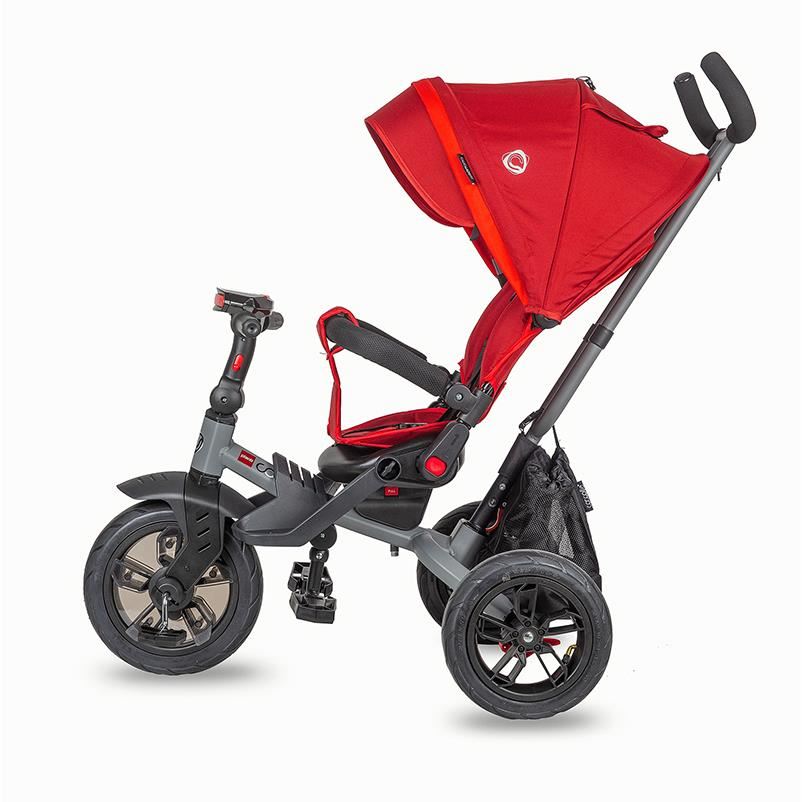 Tricicleta multifunctionala Coccolle Pianti Ruby Red - gogobaby.ro