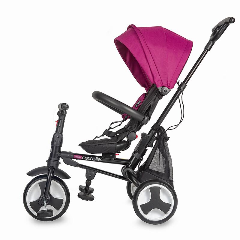 Tricicleta ultrapliabila Coccolle Spectra Magenta - gogobaby.ro