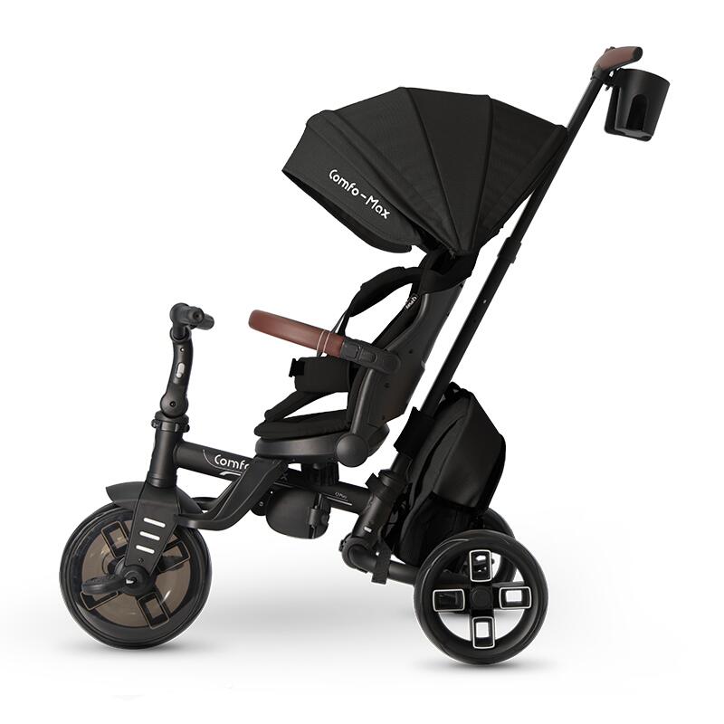 Tricicleta ultrapliabila Qplay Comfo Max Negru