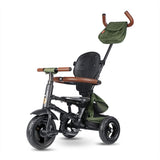 Tricicleta pliabila Qplay Rito Deluxe Verde-Maslina