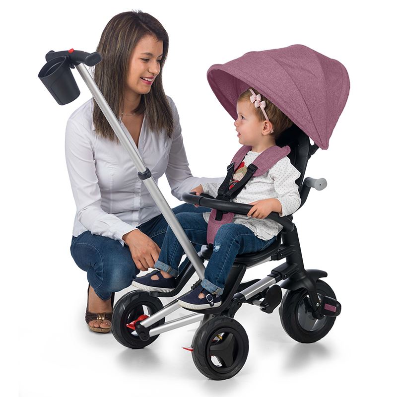 Tricicleta ultrapliabila Qplay Nova violet - gogobaby.ro