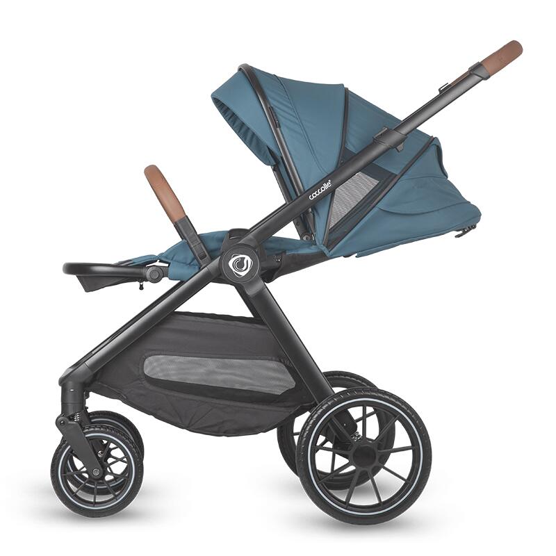 Carucior modular 2in1 Coccolle Aspen Ocean blue - gogobaby.ro