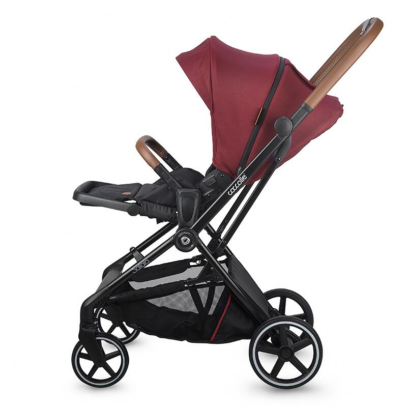 Carucior modular 3in1 Coccolle Saliara Cabernet+ Scoica auto iSize Coccolle Knox Black