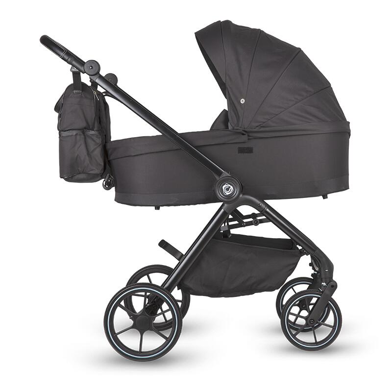 Carucior modular 2in1 Coccolle Serry Jet black - gogobaby.ro