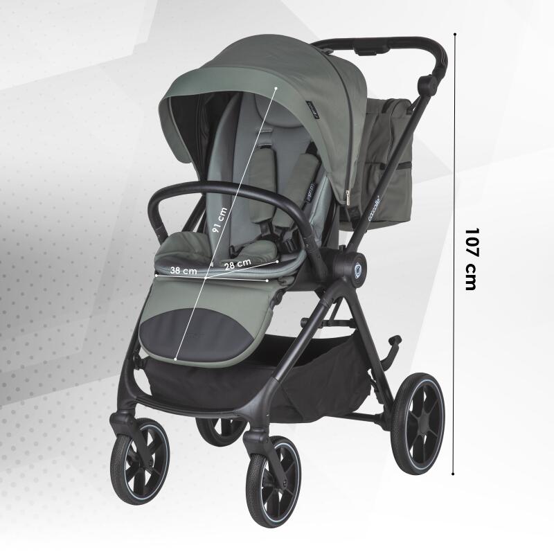 Carucior modular 2in1 Coccolle Serry Moss green