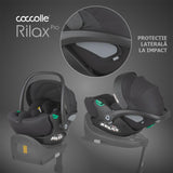 Scoica auto iSize Coccolle Rilax Black