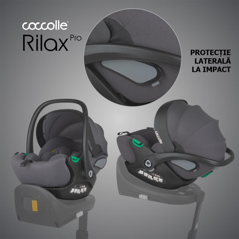 Scoica auto iSize Coccolle Rilax Greystone