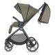 Carucior modular 3in1 Coccolle Lissia Moss green +Scoica auto iSize Coccolle Knox Black