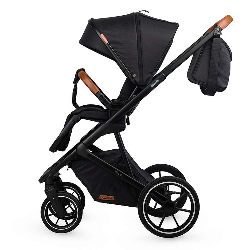 Carucior modular 2in1 Coccolle Nessia Diamond black - gogobaby.ro
