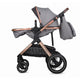 Carucior transformabil 3in1 Coccolle Melora Moonlit grey