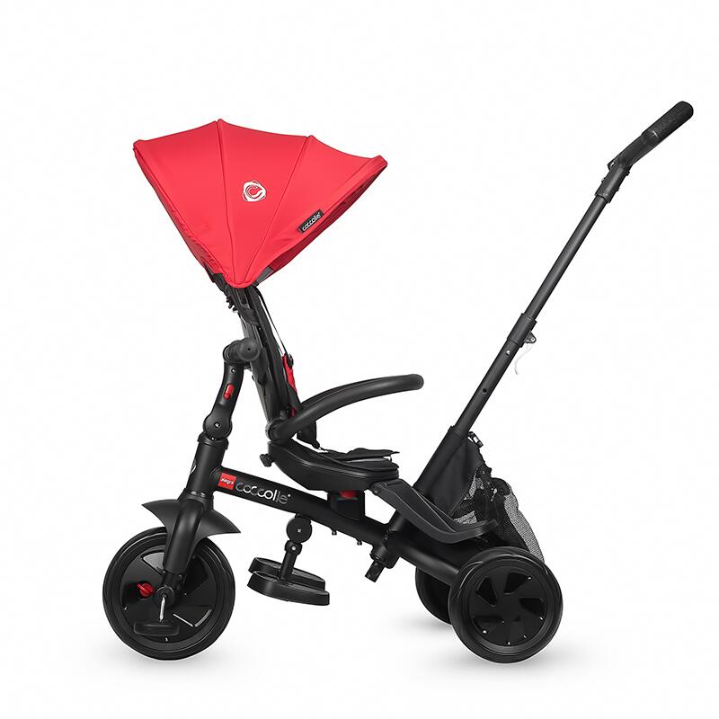 Tricicleta multifunctionala Coccolle Alegra Chili pepper - gogobaby.ro