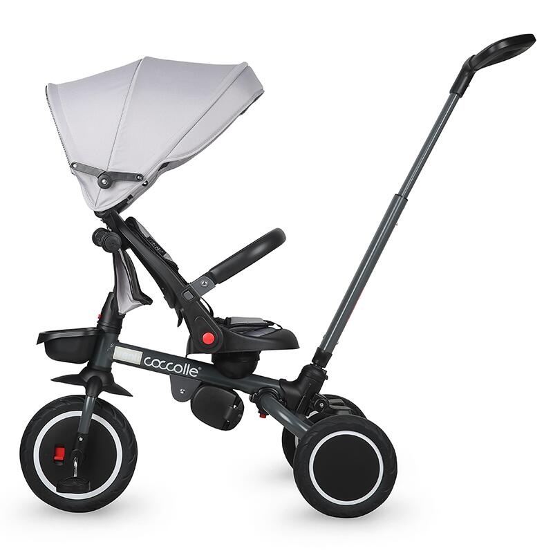 Tricicleta multifunctionala Coccolle Venti Greystone - gogobaby.ro