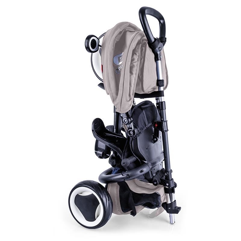 Tricicleta pliabila Qplay Rito+ Gri - gogobaby.ro