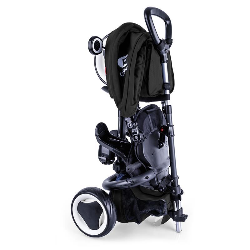 Tricicleta pliabila Qplay Rito+ Negru - gogobaby.ro
