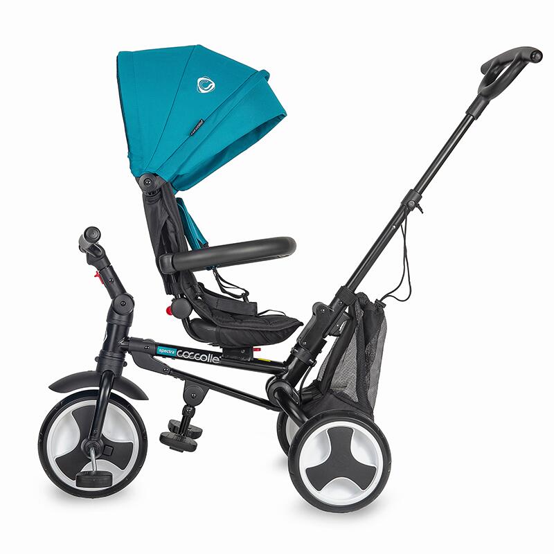 Tricicleta ultrapliabila Coccolle Spectra Turquoise Tide - gogobaby.ro