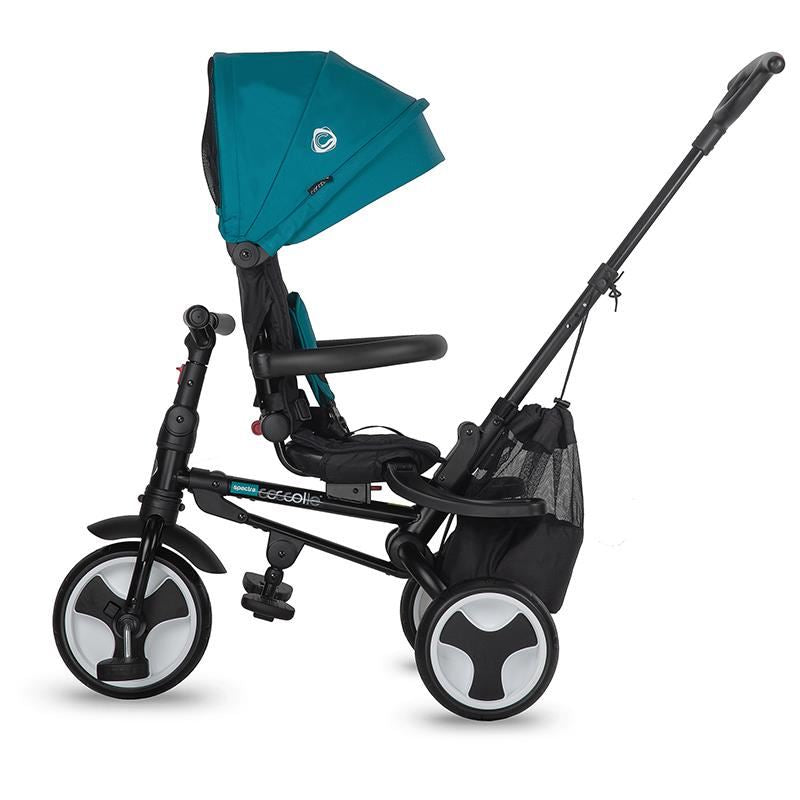 Tricicleta ultrapliabile Coccolle Spectra Plus Turquoise tide