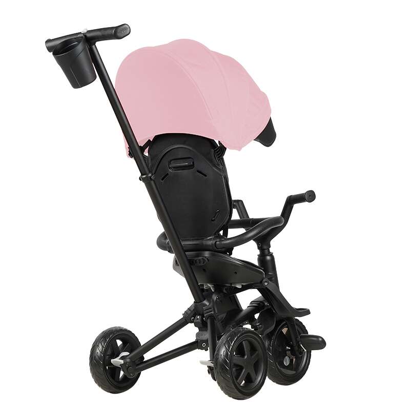 Tricicleta ultrapliabila Qplay Nova Niello Roz - gogobaby.ro