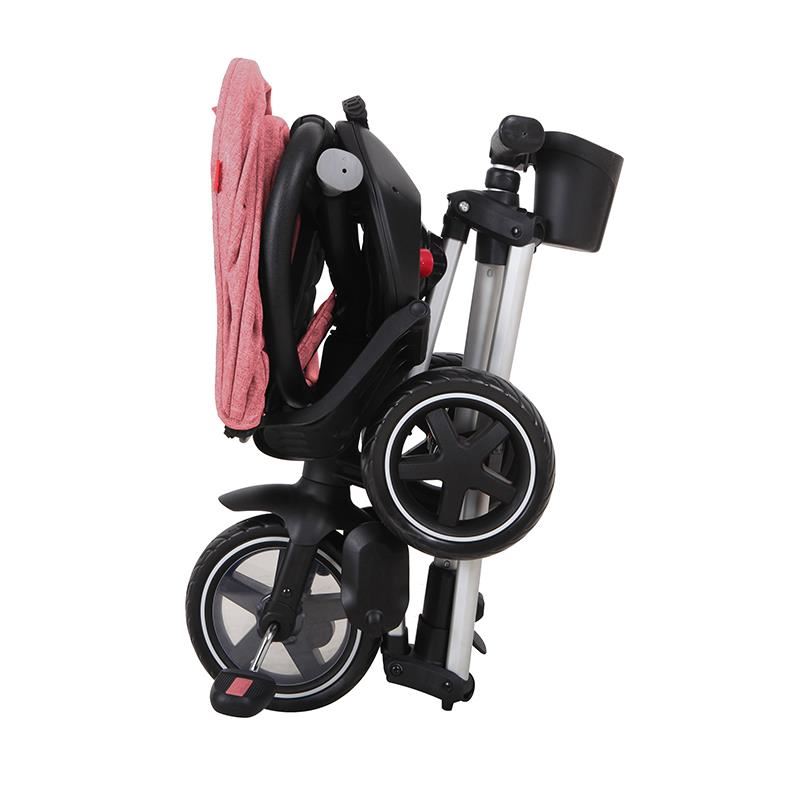 Tricicleta ultrapliabila Qplay Nova Roz - gogobaby.ro