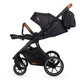 Carucior modular 2in1 C Nessia Diamond black+Balansoar bebelusi C Velio Butternut