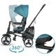 Tricicleta ultrapliabila Coccolle Spectra plus Atlantic Blue