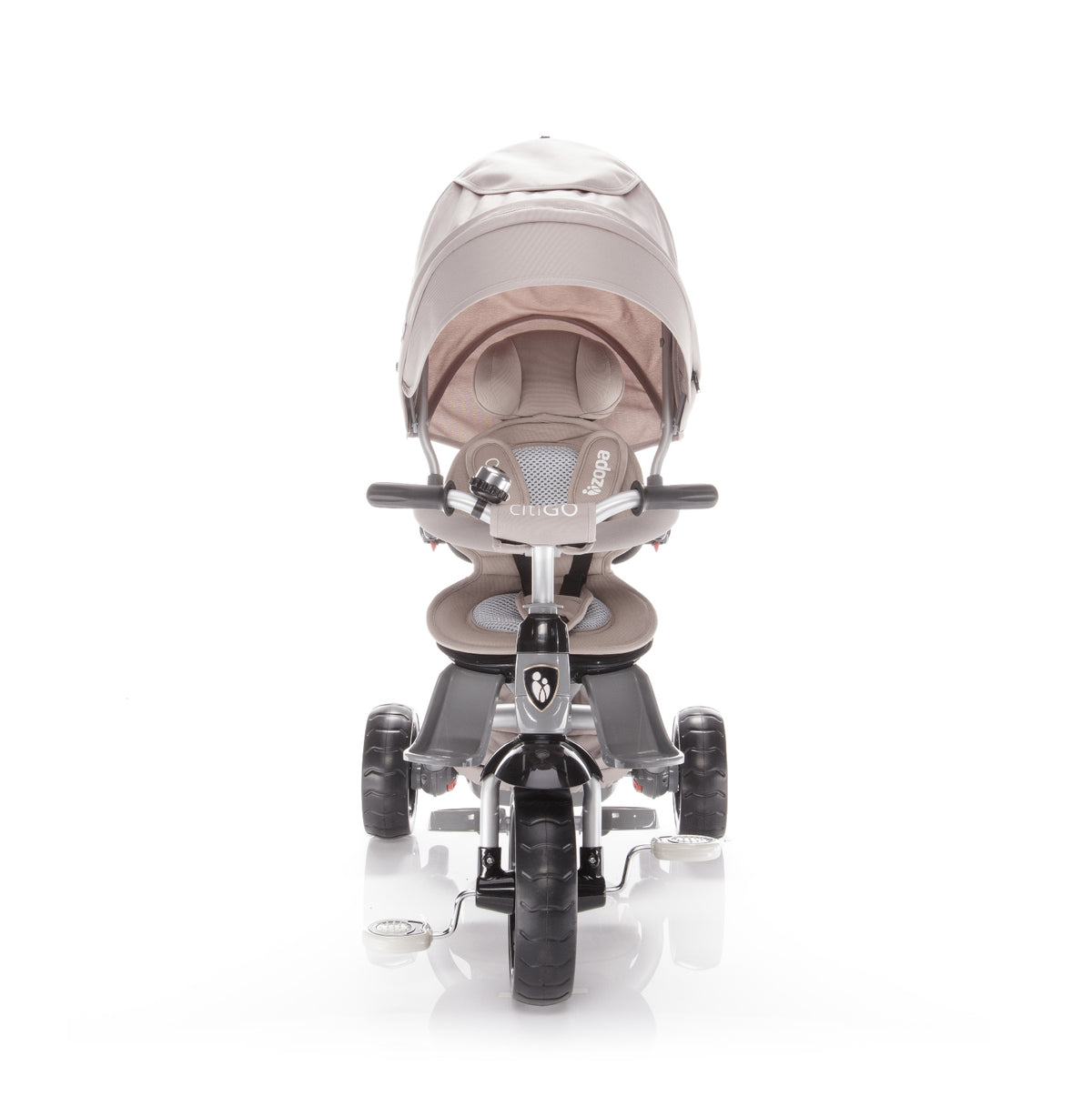 ZOPA - Tricicleta multifunctionala Citigo Almond Beige - gogobaby.ro