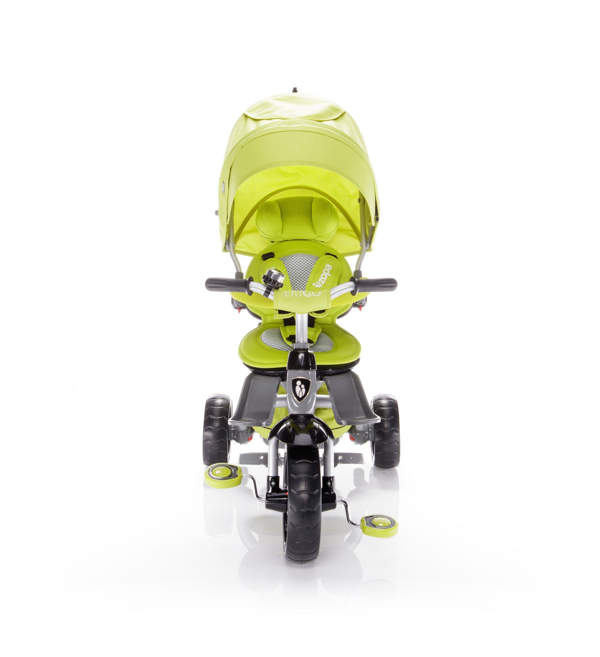 ZOPA - Tricicleta multifunctionala Citigo Kiwi Green - gogobaby.ro