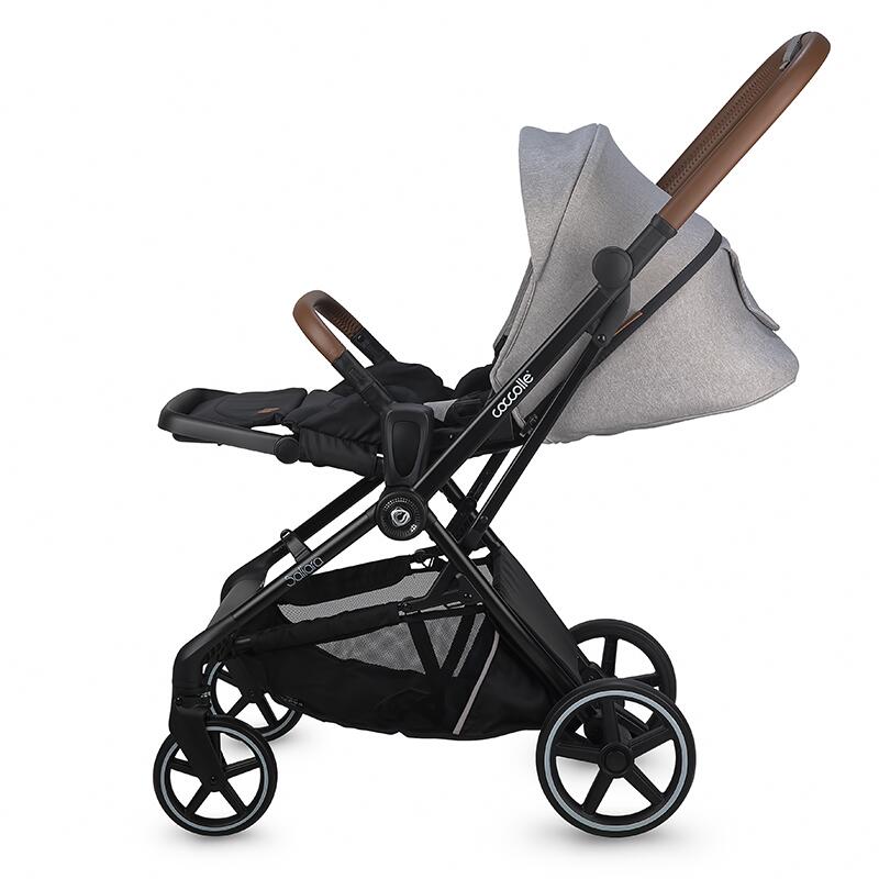 Sistem modular 3in1 Coccolle Saliara Greystone + Scoica Coccolle Knox Anthracite - gogobaby.ro