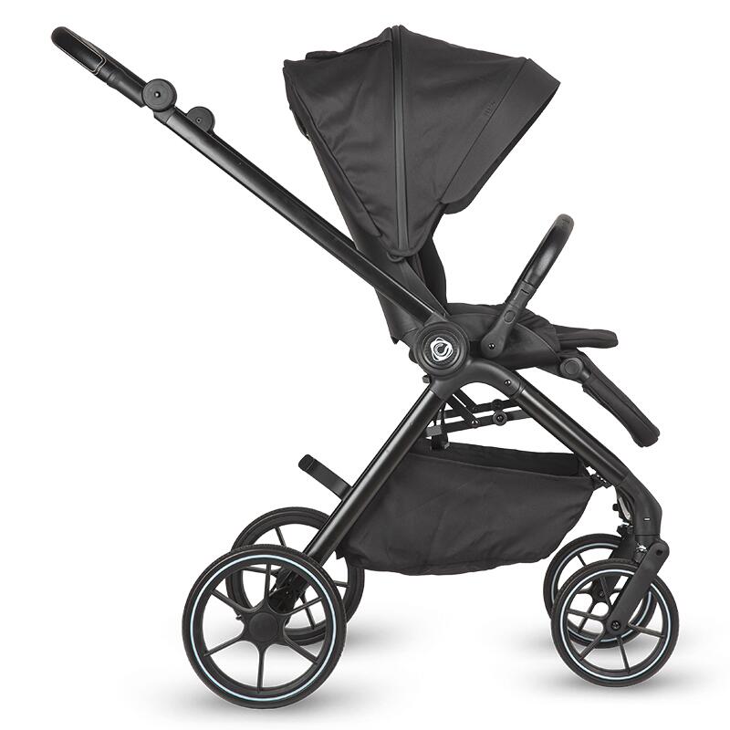 Carucior modular 2in1 Coccolle Serry Jet black - gogobaby.ro