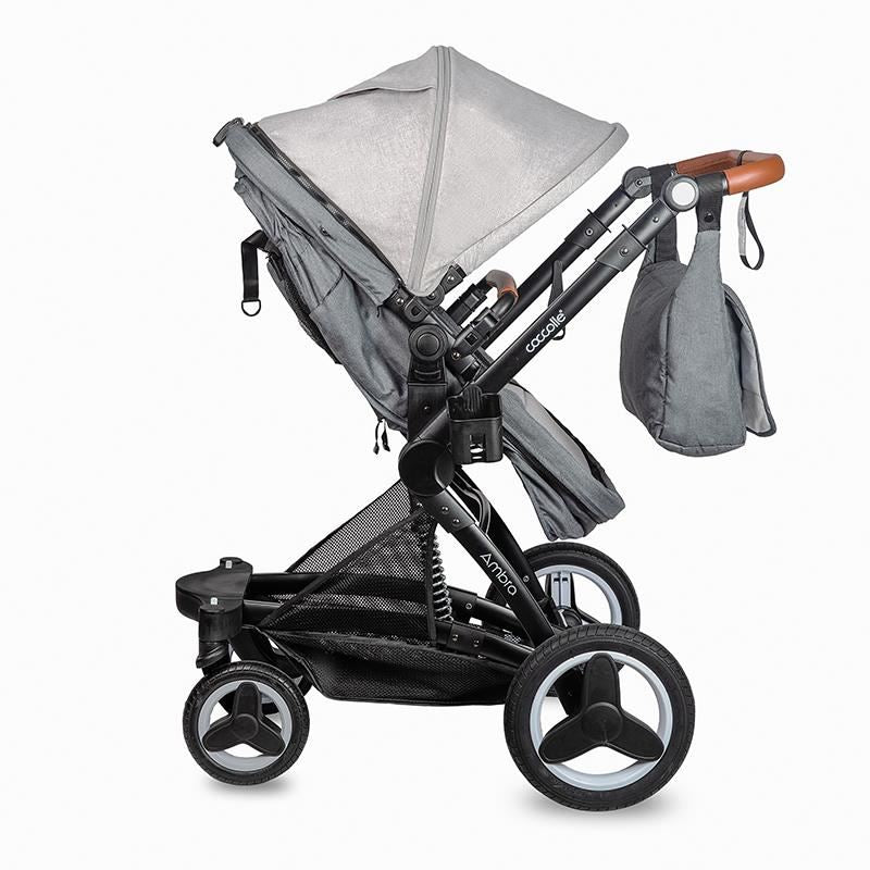 Carucior transformabil 3in1 Coccolle Ambra Urban Grey 2021 - gogobaby.ro