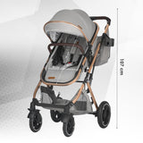 Carucior ultracompact 3in1 Coccolle Ravello Moonlit grey