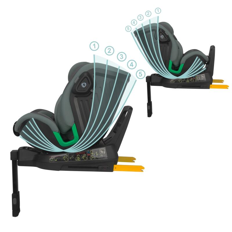 Scaun auto iSize 40-150 cm Coccolle Mago Greenstone - gogobaby.ro