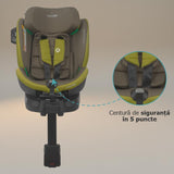 Scaun auto iSize 40-150 cm Coccolle Mago Olive khaki