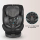 Scaun auto iSize 40-150 cm Coccolle Nova Diamond black