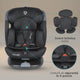 Scaun auto iSize 40-150 cm Coccolle Atira Diamond black