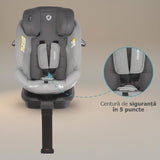 Scaun auto iSize 40-150 cm Coccolle Sidra Moonlit grey
