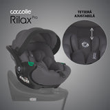 Scoica auto iSize Coccolle Rilax Greystone