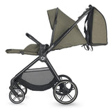 Carucior modular 3in1 Coccolle Lissia Moss green +Scoica auto iSize Coccolle Knox Black