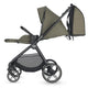 Carucior modular 3in1 Coccolle Lissia Moss green +Scoica auto iSize Coccolle Knox Black